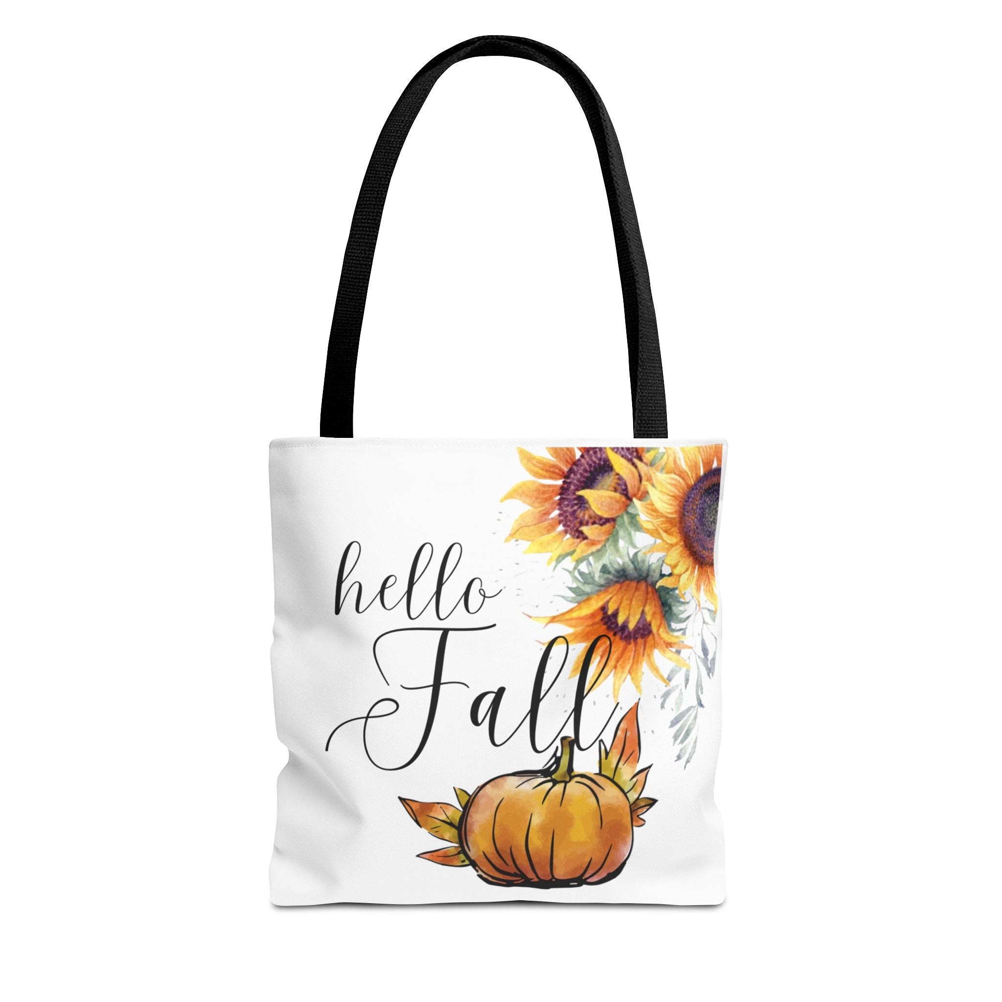 Autumn Floral Tote Bag, Cute Fall Handbag, Eco-Friendly Reusable Shopping Bag, Gifts for Her, Harvest Season Accessory